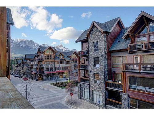 306-808 Spring Creek Drive, Canmore, AB - Outdoor With Facade