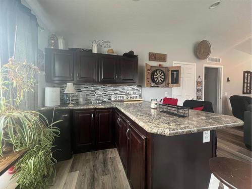 6, 592006 Range Road 121 Range, Rural Woodlands County, AB - Indoor Photo Showing Kitchen With Upgraded Kitchen