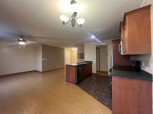 #303-4330A 55 Avenue, Whitecourt, AB - Indoor Photo Showing Kitchen