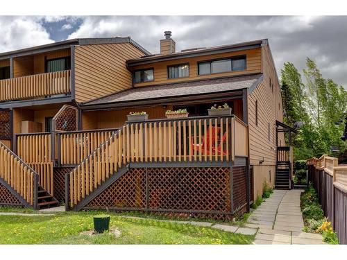 1-426 Marten Street, Banff, AB - Outdoor With Deck Patio Veranda