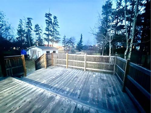 36 Sandy Drive, Whitecourt, AB - Outdoor With Deck Patio Veranda