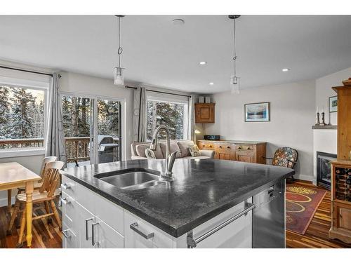 922 Lawrence Grassi Ridge, Canmore, AB - Indoor Photo Showing Kitchen With Double Sink