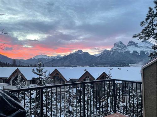 150-901 Benchlands Trail Nw, Canmore, AB - Outdoor With Body Of Water With View