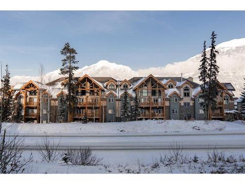 207-155 Crossbow Place, Canmore, AB - Outdoor With Facade