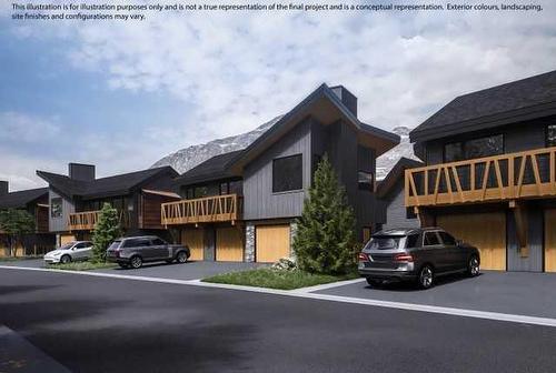 203M-209 Stewart Creek Rise, Canmore, AB - Outdoor With Facade