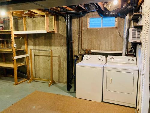 10 Blueberry Drive, Whitecourt, AB - Indoor Photo Showing Laundry Room