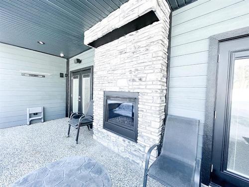 4714 Sakwatamau Drive, Whitecourt, AB -  With Fireplace With Exterior