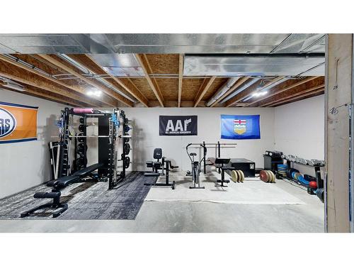 53 Pritchard Drive, Whitecourt, AB - Indoor Photo Showing Basement