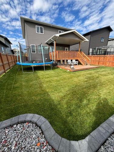 53 Pritchard Drive, Whitecourt, AB - Outdoor With Deck Patio Veranda With Backyard With Exterior