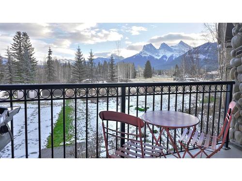 219-901 Mountain Street, Canmore, AB - Outdoor With Balcony With View