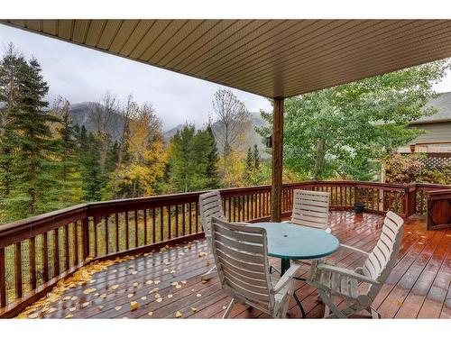 111 Morris, Canmore, AB - Outdoor With Deck Patio Veranda With Exterior