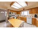 141 Sherwood Drive, Hinton, AB  - Indoor Photo Showing Kitchen With Double Sink 