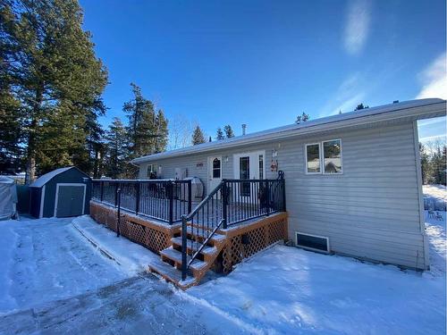 5001 52 Street, Robb, AB - Outdoor With Deck Patio Veranda With Exterior