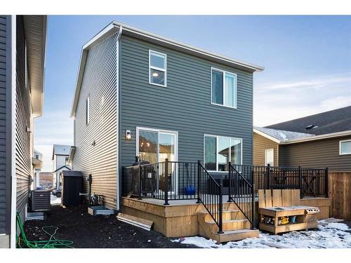 188 Emberside Hollow, Cochrane, AB - Outdoor With Deck Patio Veranda With Exterior