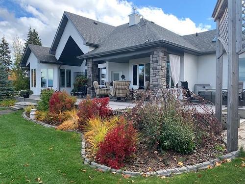 73080 Southshore Drive, Widewater, AB - Outdoor With Deck Patio Veranda With Facade