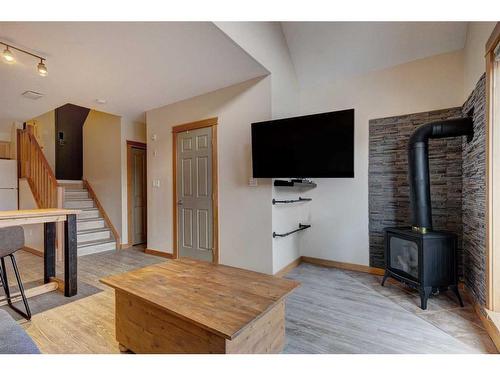 314-109 Montane Road, Canmore, AB - Indoor With Fireplace