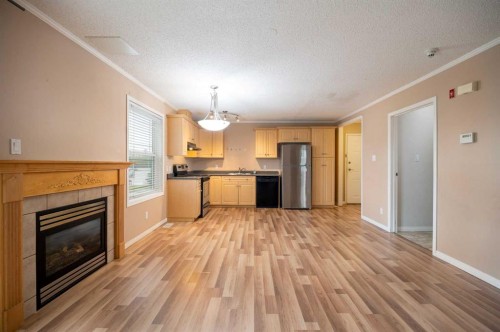 204-2814 48 Avenue, Athabasca, AB - Indoor With Fireplace