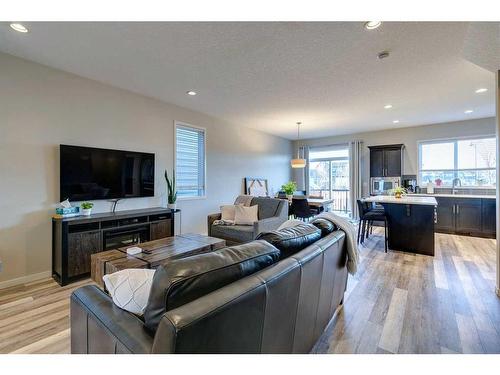 215 Auburn Meadows Place Se, Calgary, AB - Indoor Photo Showing Living Room