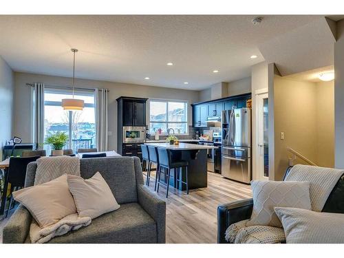 215 Auburn Meadows Place Se, Calgary, AB - Indoor Photo Showing Living Room