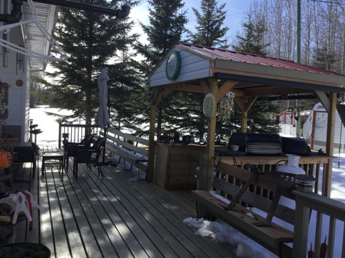 453 Grassy Way, Red Earth Creek, AB - Outdoor With Deck Patio Veranda