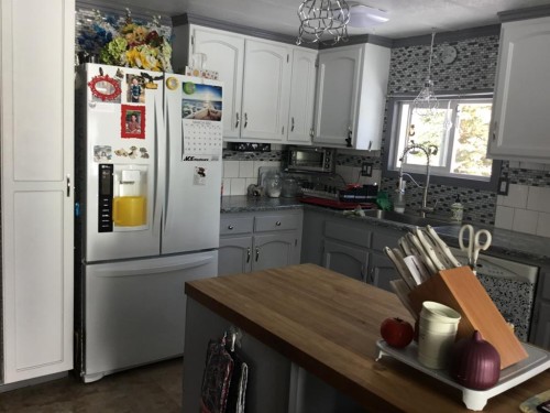 453 Grassy Way, Red Earth Creek, AB - Indoor Photo Showing Kitchen