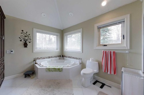 30 Executive Estates, Canyon Creek, AB - Indoor Photo Showing Bathroom