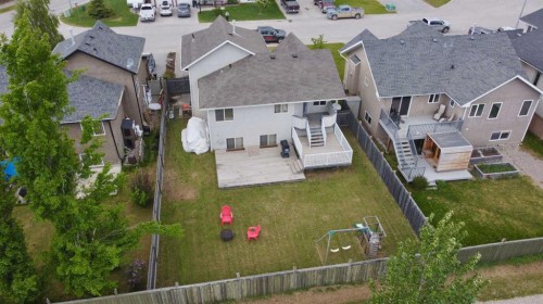 110 Guimond Place, Hinton, AB - Outdoor With Deck Patio Veranda With View
