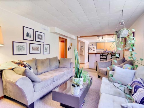 252 Three Sisters Drive, Canmore, AB - Indoor Photo Showing Living Room