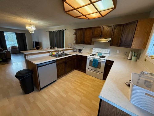 4810 16 Avenue, Edson, AB - Indoor Photo Showing Kitchen With Double Sink