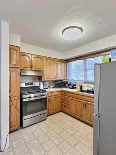 800 Connaught Drive, Jasper, AB - Indoor Photo Showing Kitchen