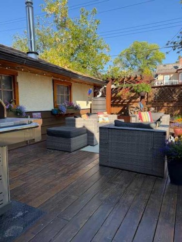 800 Connaught Drive, Jasper, AB - Outdoor With Deck Patio Veranda