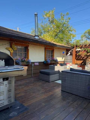 800 Connaught Drive, Jasper, AB - Outdoor With Deck Patio Veranda