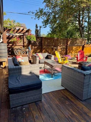 800 Connaught Drive, Jasper, AB - Outdoor With Deck Patio Veranda