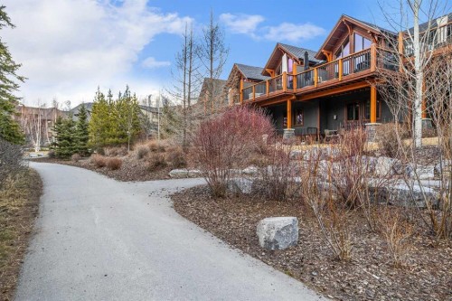 7 Creekside Mews, Canmore, AB - Outdoor With Deck Patio Veranda