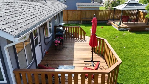 106 Borys Place, Hinton, AB - Outdoor With Deck Patio Veranda With Exterior