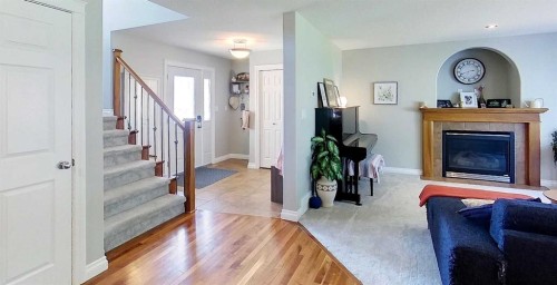 6138 11 Avenue, Edson, AB - Indoor With Fireplace