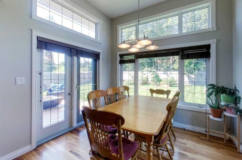 6138 11 Avenue, Edson, AB - Indoor Photo Showing Dining Room