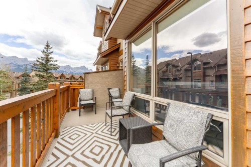 2-300 Eagle Terrace Road, Canmore, AB - Outdoor With Balcony With Deck Patio Veranda With Exterior