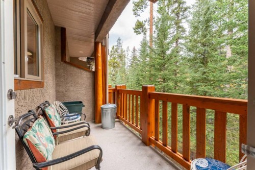 2-300 Eagle Terrace Road, Canmore, AB - Outdoor With Balcony With Exterior
