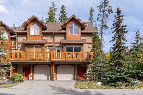 2-300 Eagle Terrace Road, Canmore, AB - Outdoor With Balcony With Deck Patio Veranda With Facade