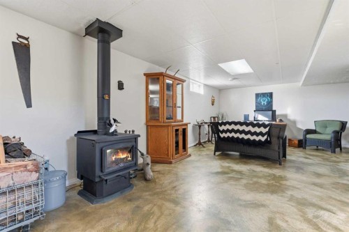 34 Hollinger Drive, Swan Hills, AB - Indoor With Fireplace