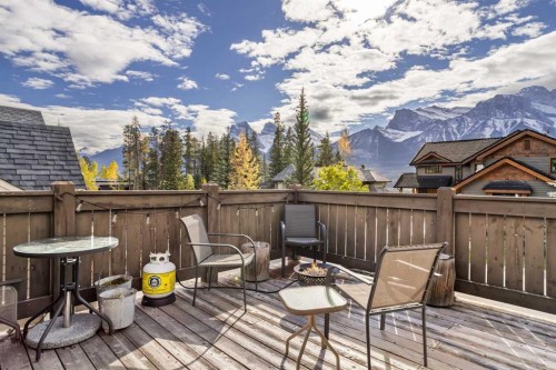 147 Benchlands Terrace South, Canmore, AB - Outdoor With Deck Patio Veranda