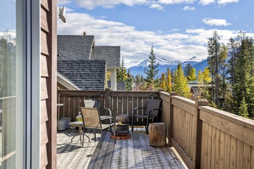 147 Benchlands Terrace South, Canmore, AB - Outdoor With Deck Patio Veranda