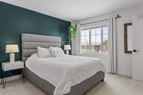 216 Clydesdale Avenue, Cochrane, AB - Indoor Photo Showing Bedroom