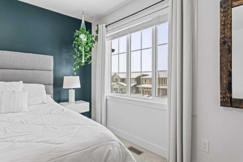 216 Clydesdale Avenue, Cochrane, AB - Indoor Photo Showing Bedroom