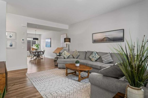 216 Clydesdale Avenue, Cochrane, AB - Indoor Photo Showing Living Room