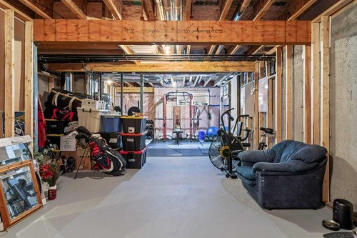 216 Clydesdale Avenue, Cochrane, AB - Indoor Photo Showing Basement