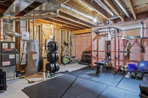 216 Clydesdale Avenue, Cochrane, AB - Indoor Photo Showing Basement