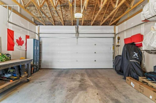 216 Clydesdale Avenue, Cochrane, AB - Indoor Photo Showing Garage