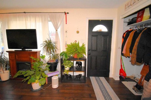 121 Chetamon Drive, Hinton, AB - Indoor Photo Showing Other Room With Fireplace